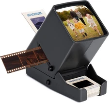 35mm Slide Viewer, Film Negative and Viewer with 3X Magnification and... 