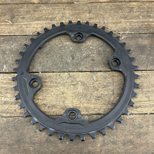 Shimano GRX 40T 11-Speed 1x Chainring 4-Bolt 110 BCD Road Gravel Black Bike - Picture 4 of 9