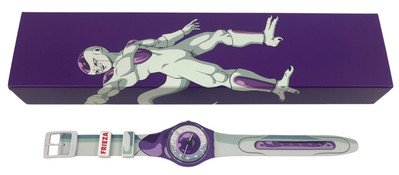 Swatch Armbanduhr X Dragonball Z Freezer + Box
