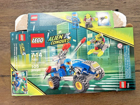 LEGO Alien Conquest: Alien Defender 7050 100% Complete w/ Figs, Manual & Box