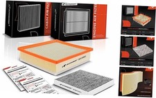 2-PC Engine  Cabin Air Filter with Activated Carbon Compatible with Toyota