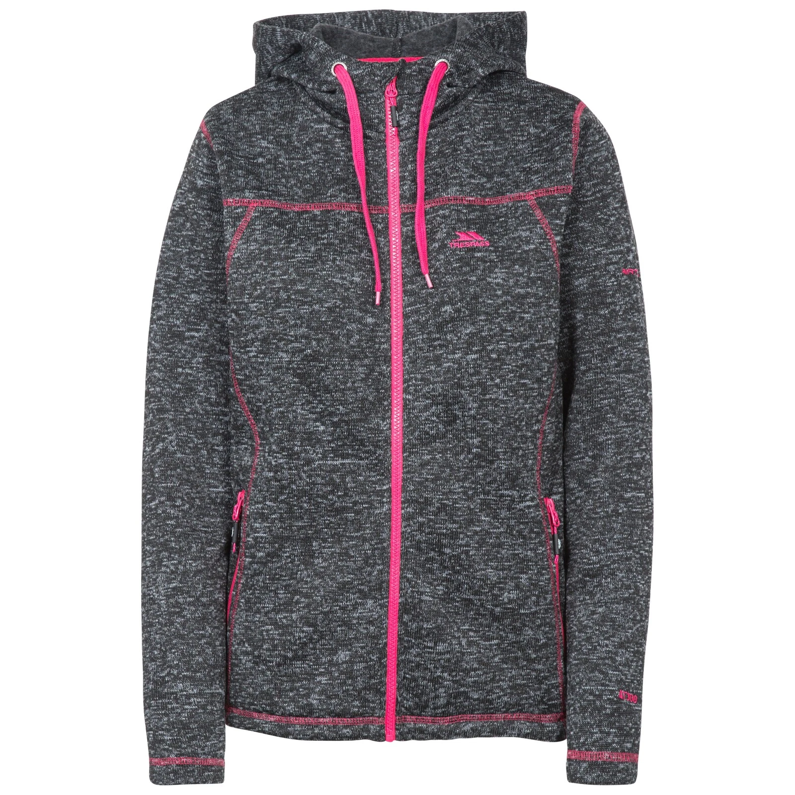 Trespass Womens Hoodie Fleece Jacket Full Zip Female Walking Casual Odelia
Opens in a new window or