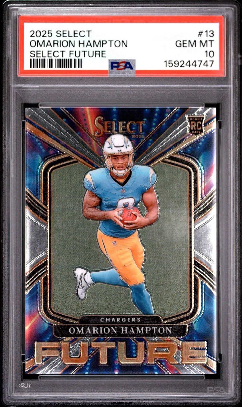 Omarion Hampton Panini Select Future #13 Base