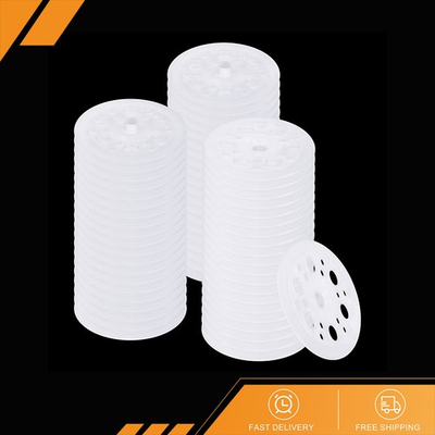 #ad 500pcs 45mm Plastic Washers Load Spreading Polypropylene Washers for Foam $33.69