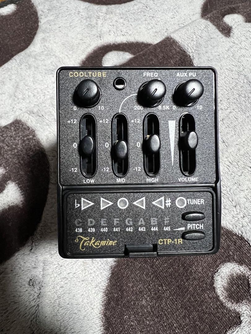 Takamine CTP-1R プリアンプ Takamine CTP-1R Cool Tube Preamp | Reverb