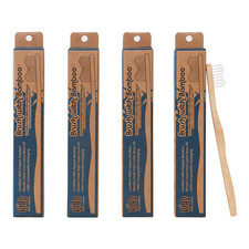 Brush With Bamboo Brush Bamboo Toothbrush Plant-Based Bristles Organic Bamboo