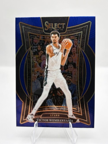2024-25 Panini Select - Concourse Victor Wembanyama #9 Blue Prizm