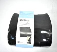 Relax-A-Bac Lumbar Cushion Pillow Support Memory Foam Backrest 555-7302-0200