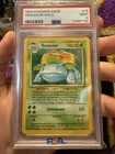 1999 POKEMON BASE SET UNLIMITED #15 VENUSAUR-HOLO PSA 9