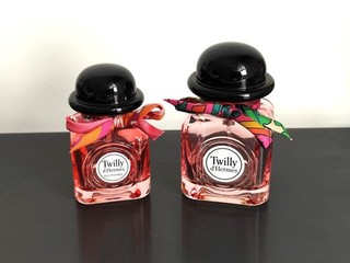 Lot 2 Flacons vides avec vaporisateurs eau de parfum TWILLY d'HERMÈS 30 & 50ml