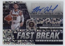2020-21 Panini Mosaic Auto Fast Break Markus Howard #FB-MHW Auto 1tb7