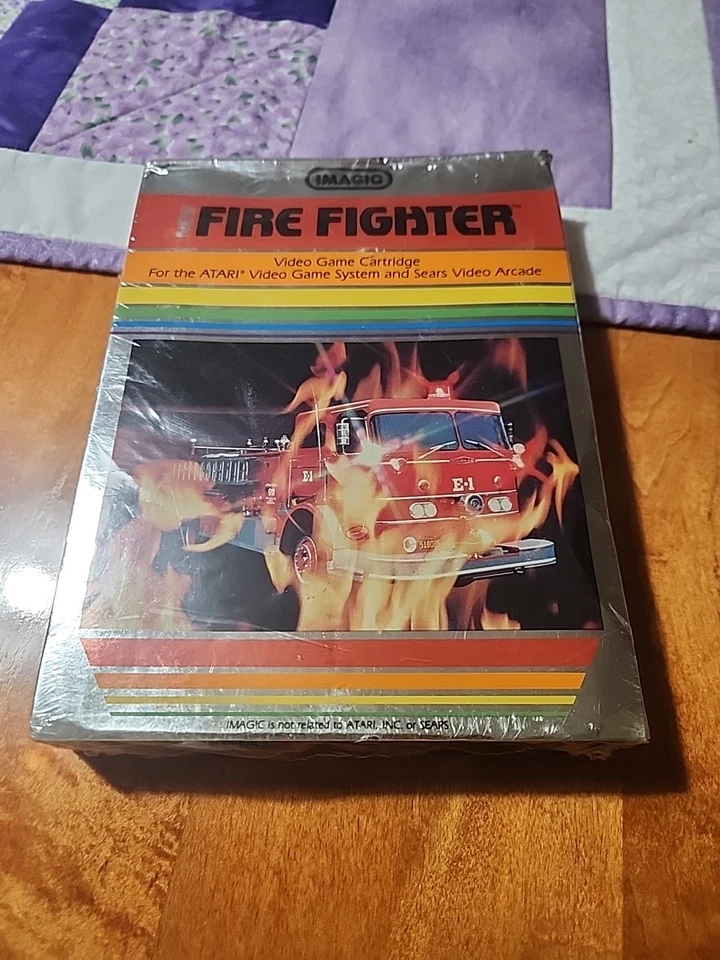 Fire Fighter SEALED box IMAGIC Atari - Image 4 of 4