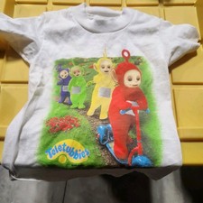 Vintage 1998 Ragdoll TELETUBBIES Child's 2T Graphic T-Shirt Top
