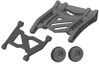 Team Corally Wheelie Bar Composite 1 Set / C-00250-081