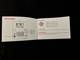 Game &Watch Nintendo BOMB SWEEPER INSTRUCTION MANUAL classic toy game electronic