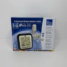 Weather Channel Professional Wireless Weather Center WS-1910-TWC-IT Brand New