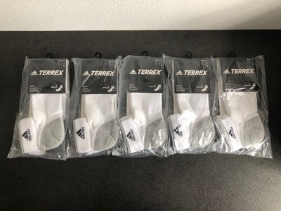 10er-Pack Paar Adidas Climacool Socken atmungsaktiv Unisex Weiß Größe 37-39