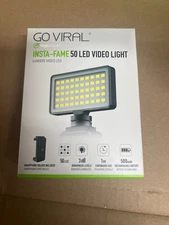 Digipower Insta-Fame Dimmable 50 LED Super Bright Video Light for Smartphone