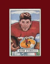 1951 Bowman #141 Norm Standlee (VG-EX) San Francisco 49ers