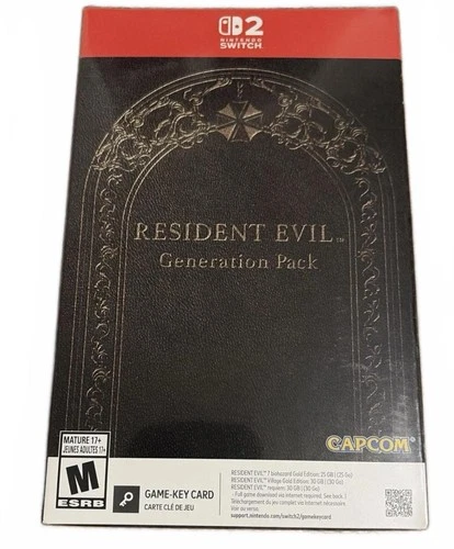 New Resident Evil Generation Pack Nintendo Switch 2 Capcom 2026 3 Game Bundle