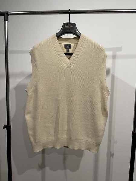 Men H&M Vest Beige 38 / M / 46