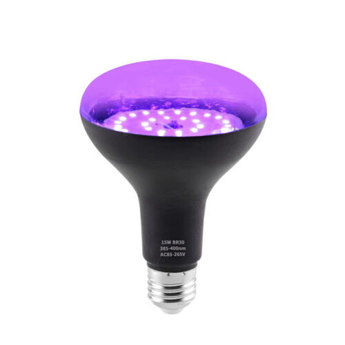 LED Schwarzlicht Strahler UV Licht Glühbirnen Leuchte Disco Club Partylicht 15W - Bild 7 von 24