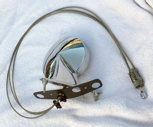1975-76 B-body Mopar NOS DS Remote Mirror Package Chrysler Cordoba Charger - Picture 10 of 15