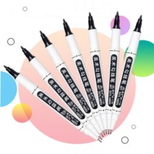 1pc BLACK Twin Tip Marker Graphic Sketch Art Markers Needle Hook Line Pen