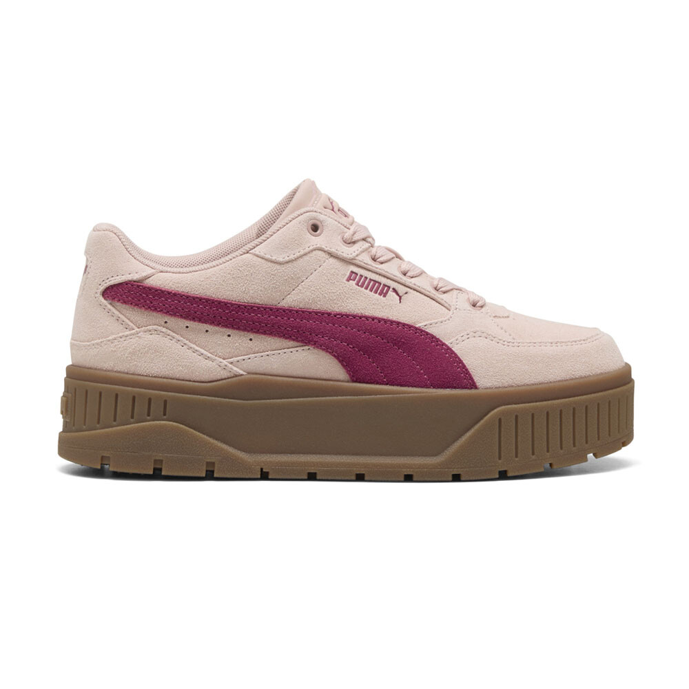 Женские розовые кроссовки на платформе Puma Karmen Ii Idol на шнуровке, повседневная обувь 39746207