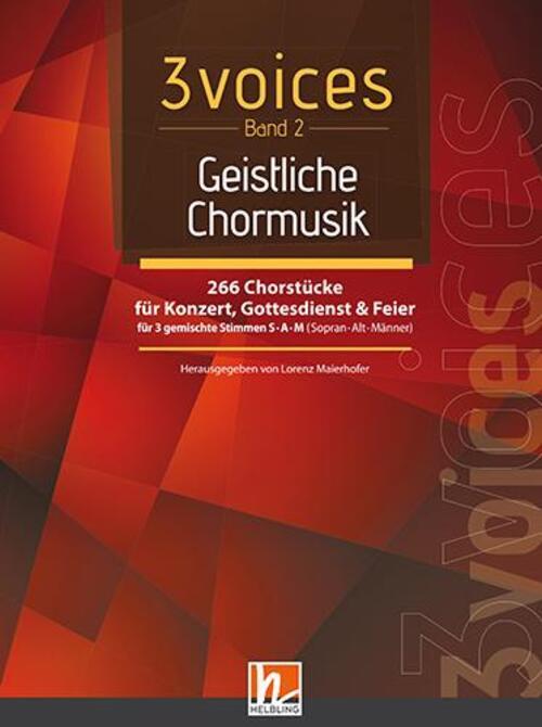 Thumbnail - Lorenz Maierhofer | 3 Voices Band 2 - Geistliche Chormusik |