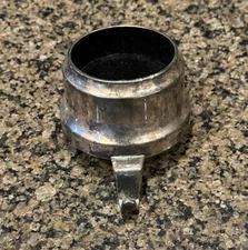 Vintage Frontgate Christmas Stocking Hanger Holder Silver 2003