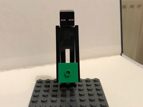 LEGO MINECRAFT ENDERMAN MIT GRASBLOCK AUS SET 21134 21137 min049