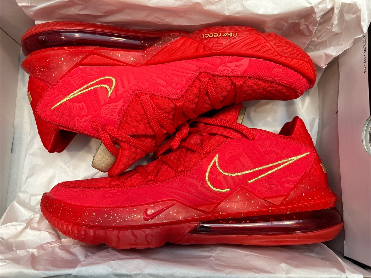 TITAN × NIKE LEBRON 17 LOW \"AGIMAT RED\" Nike Titan x LeBron 17 Low Agimat for Sale | Authenticity