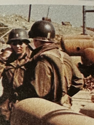 WW2 FIXED BALE LT. COLONEL HELMET SHELL WITH CHINSTRAP MOD - High End ...