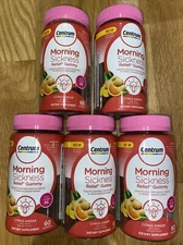 Centrum Morning Sickness Relief Gummies, Citrus Ginger Flavor 60 Count Lot Of 5