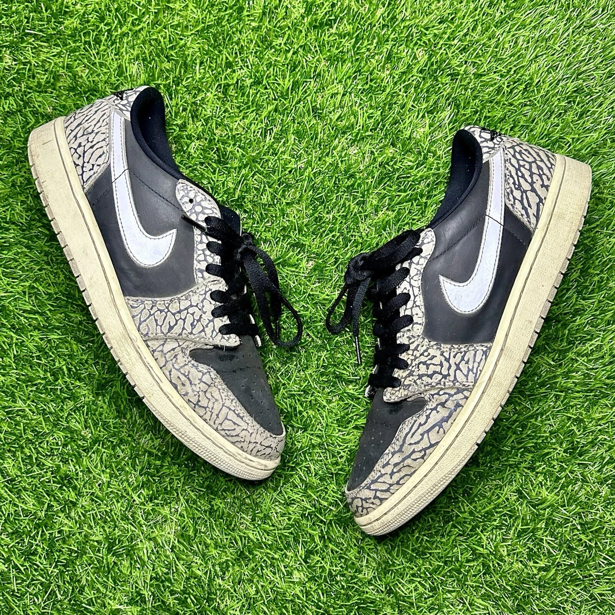 Las mejores ofertas en Jordan 1 Retro OG Low Black Cement | eBay