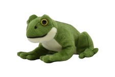 Stuffed Frog Toy, Realistic Plush Frog, Green, Soft, Gift 8" F4002 BB53