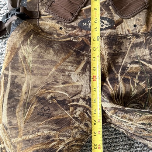Cabela’s Northern Flight Chest Waders Mens 8R Outdoor Fishing Steel Shank Boots - Picture 12 of 19