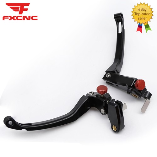 For Aprilia RS660/Tuono 660 2021-2023 CNC Foldable Brake Clutch Levers Adjust - Picture 2 of 12