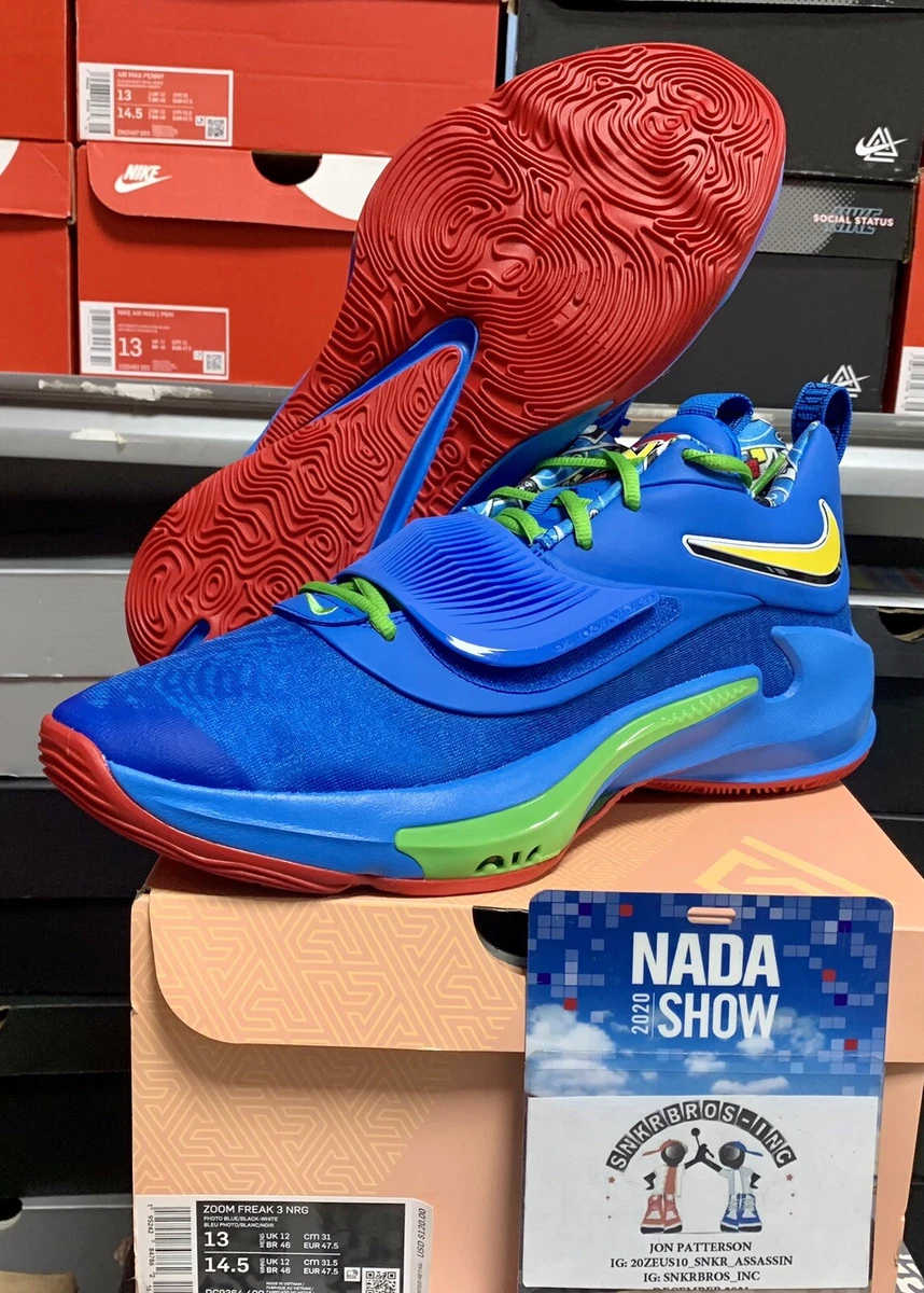 Nike UNO x Zoom Freak 3 NRG 50th Anniversary - Blue for Sale