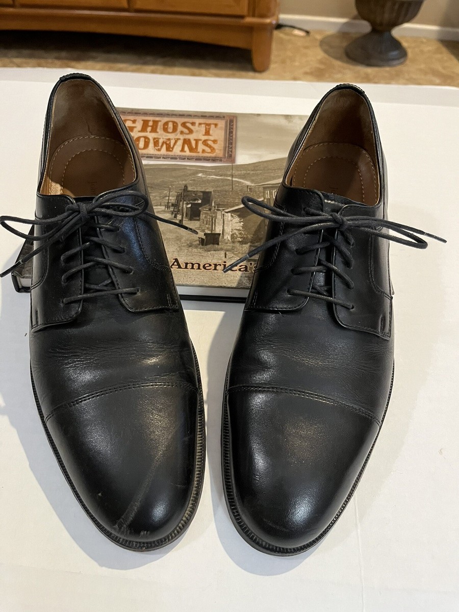 Johnston & Murphy Hernden 1955 Black Cap Toe Oxford Men display picture 3
