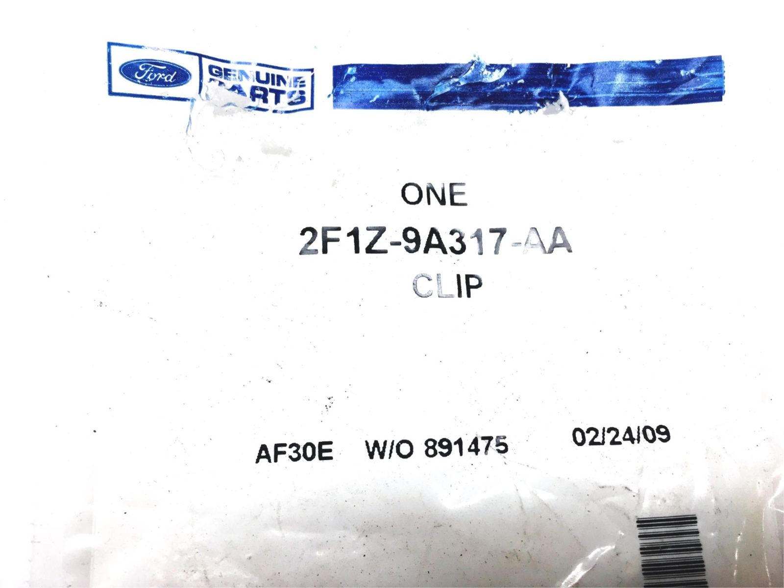 Ford Fuel Line Retainer Clip 2F1Z9A317AA [Lot of 6] NOS eBay