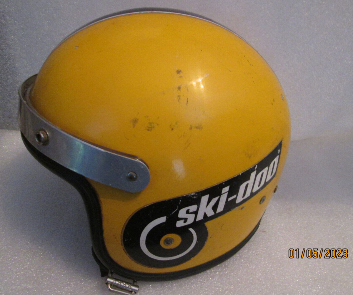 RARE VINTAGE SKI-DOO SNOWMOBILE RACE TRAIL SKIDOO HELMET 1970's