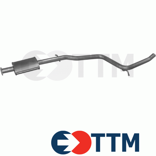 ALFA ROMEO 156 GT 1.6 1.8 2.0 2000-2010 Silenziatore Marmitta Centrale - Bild 1 von 1