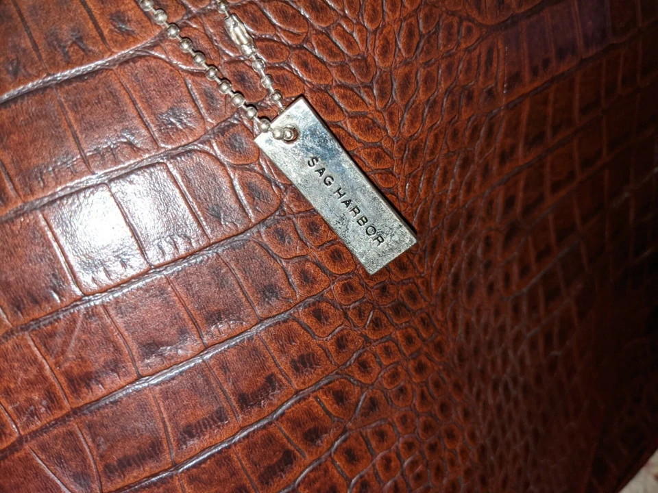 Sag Harbor - Bolso de Hombro - Cartera - Borgoña - Grande - En Excelente Estado Foto 3 de 4