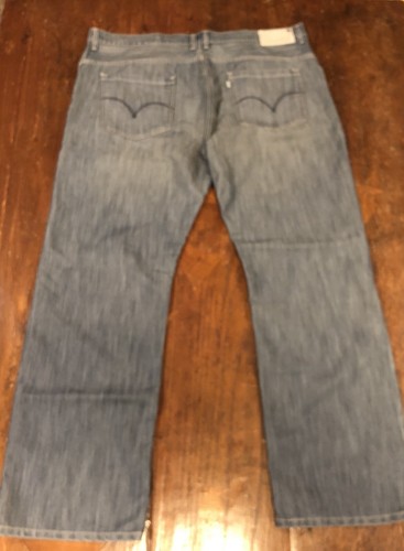 Vintage 90's Levis Silver Tab Boot Cut Denim Jeans Mens Size 42 X 32 NWOT - Picture 10 of 14