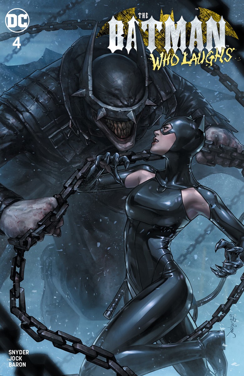 Batman Who Laughs 4 DC Jeehyung Lee Catwoman Trade Variant Scott