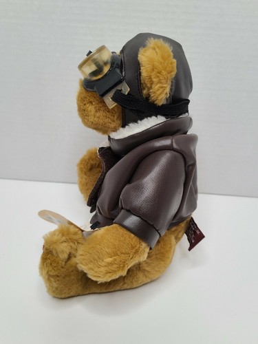 Brass Button RADAR Pilot Bear with Aviator Goggles Pickford Bear of Long Life - Picture 4 of 10