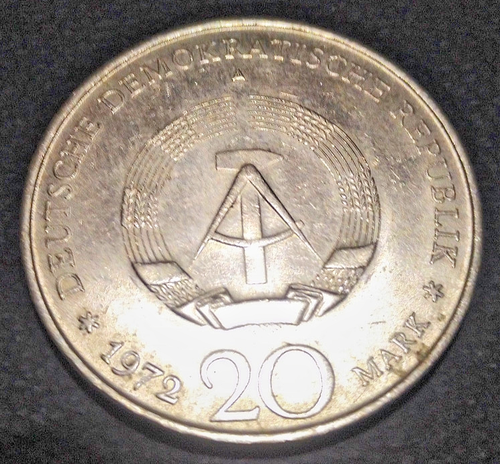20 Mark Gedenkmünze DDR 1972 Wilhelm Pieck - Bild 5 von 5
