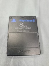Sony PlayStation 2 8MB Memory Card - Black - SCPH-10020